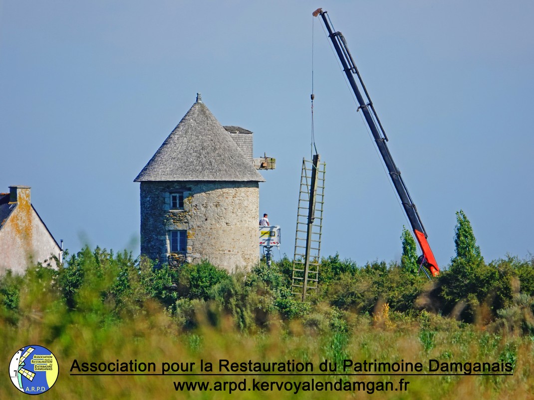 Lancement des travaux du moulin de Kervoyal - ARPD Damgan